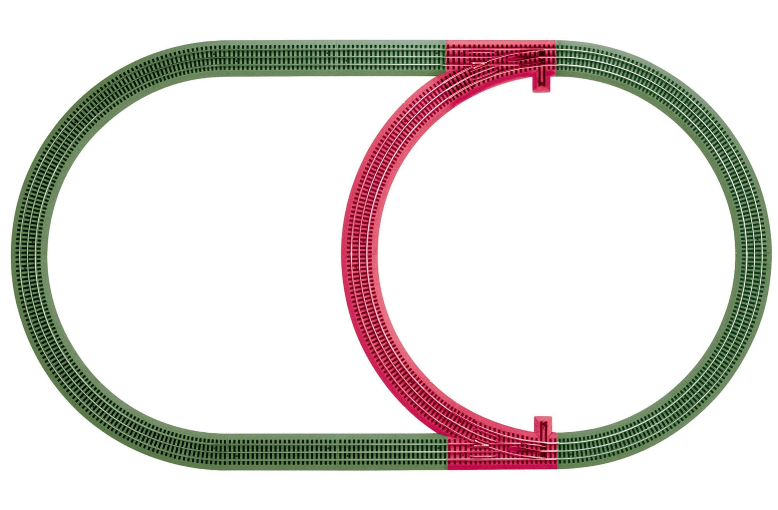 O FasTrack Inner Passing Loop Add-on Track Pack