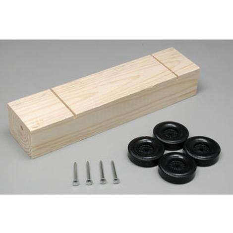 Pine-Pro Block Kit w/Wheels & Axles