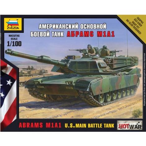 1/100 Abrams A1M1 U.S. Main Battle Tank