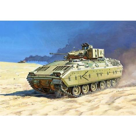 1/100 M2 Bradley - U.S. Infantry Fighting Vehicle New Tooling Snap