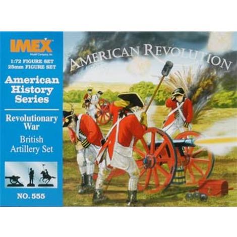 1/72 American Revolution British Artillery Set