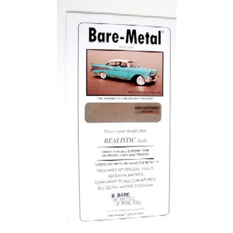 Thin Sheet Chrome Foil 6 x 11 inch