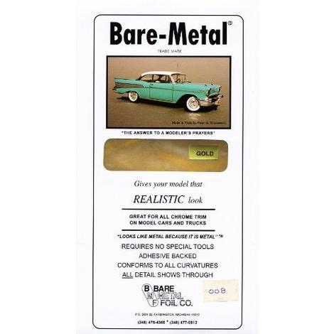 Gold Bare-Metal Foil 6 x 11