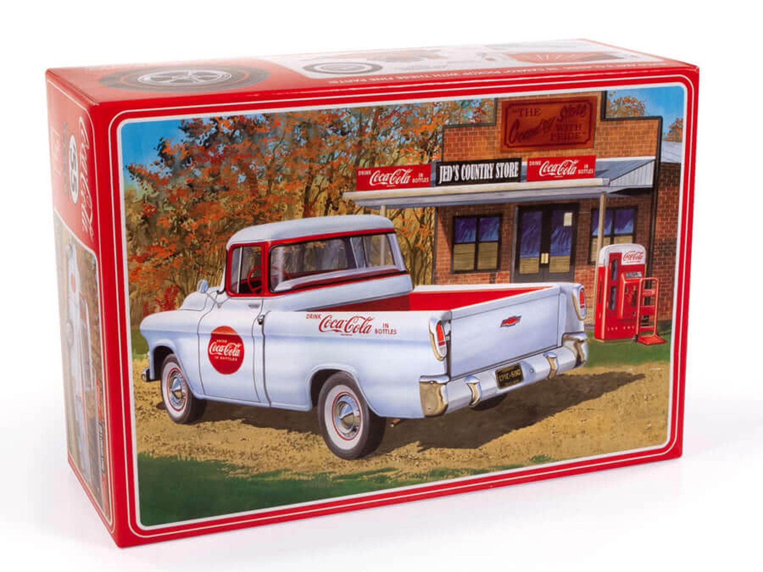 AMT 1/25 1955 Chevy Cameo Pickup Coca-Cola Model Kit