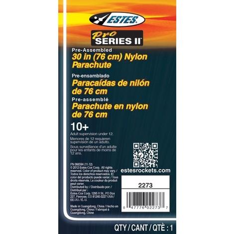 Estes Pro Series II 30 inch Nylon Parachute