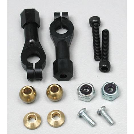 Dubro Adjustable Ball Links 4-40 w/Hardware (2)