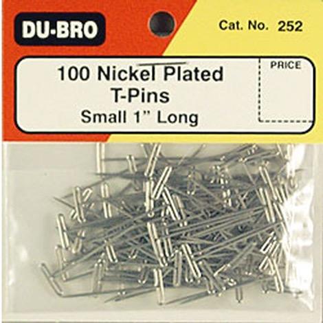 Dubro T-Pins 1" (100)