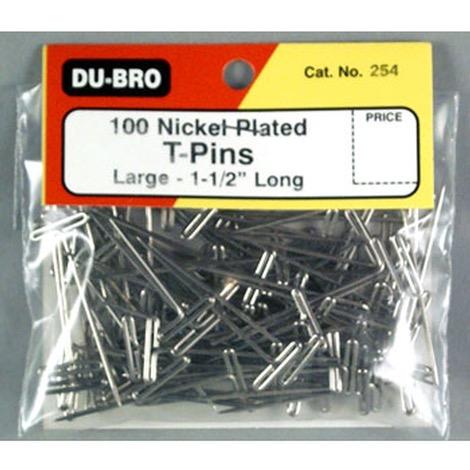 Dubro T-Pins 1-1/2" (100)