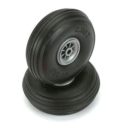 Dubro Low Bounce Treaded Wheels 2in (2)