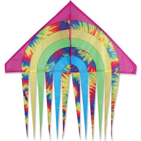 56 In. Stream Delta - Tie Dye Kite
