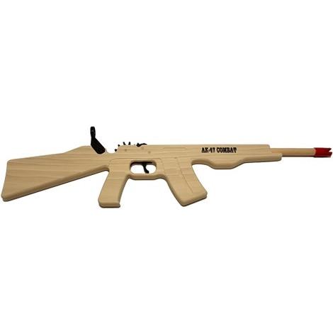 AK-47 Combat Rifle Rubber Band Gun