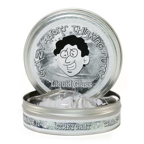 Crazy Aarons Thinking Putty - Liquid Glass - 1/5 lb. tin