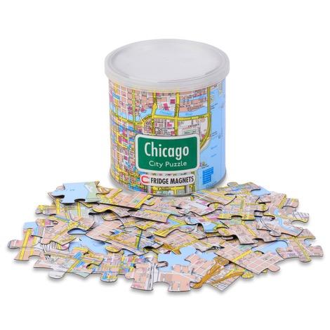 Puzzle - Chicago Magnetic Jigsaw Puzzle