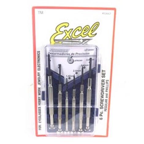 Excel Precision Screwdriver Set (6)