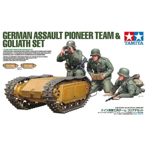 1/35 German Assault Pioneer Team w/Goliath Set