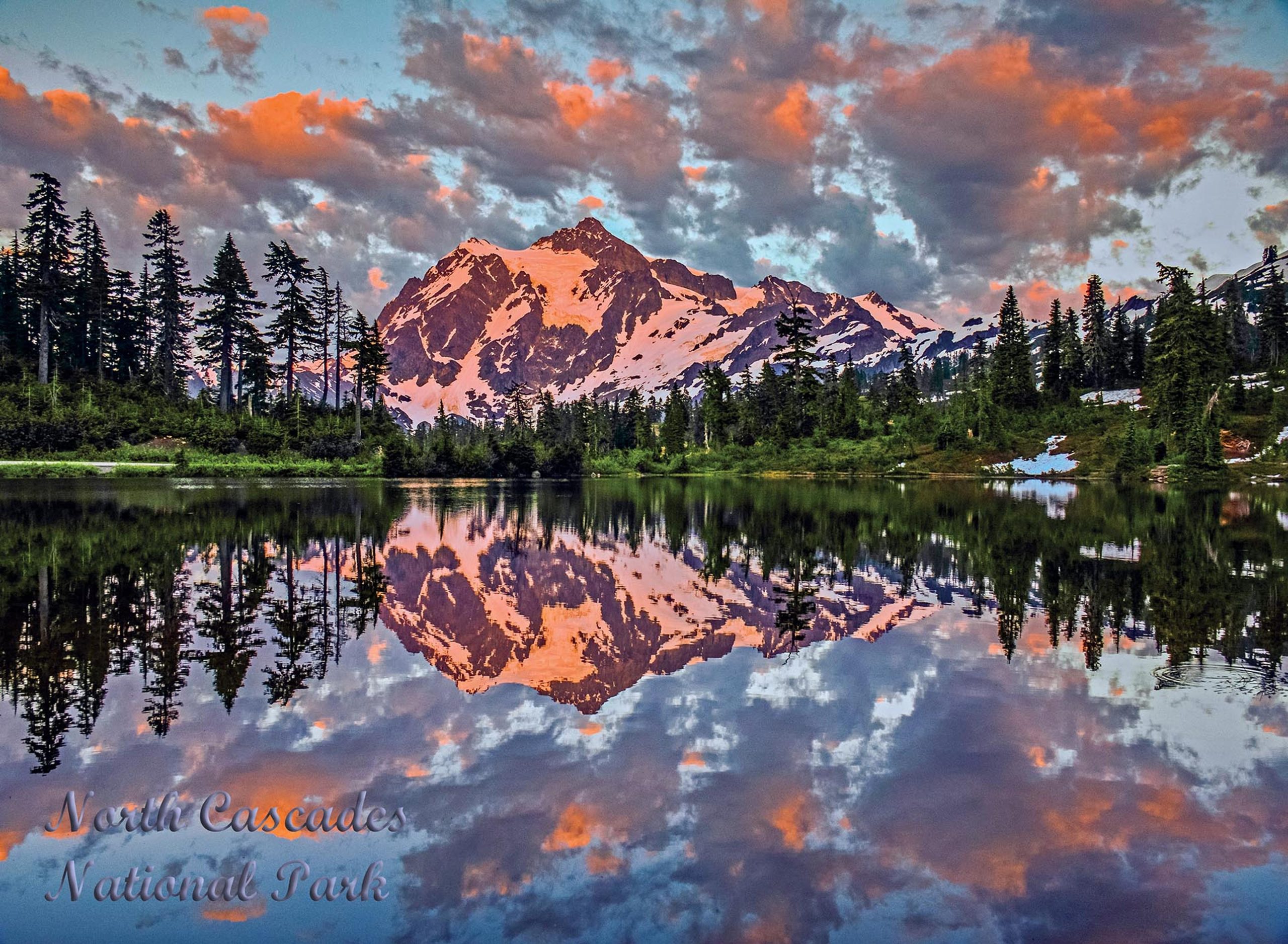 North Cascades National Park Mount Shuksan Puzzles (1000 pc)