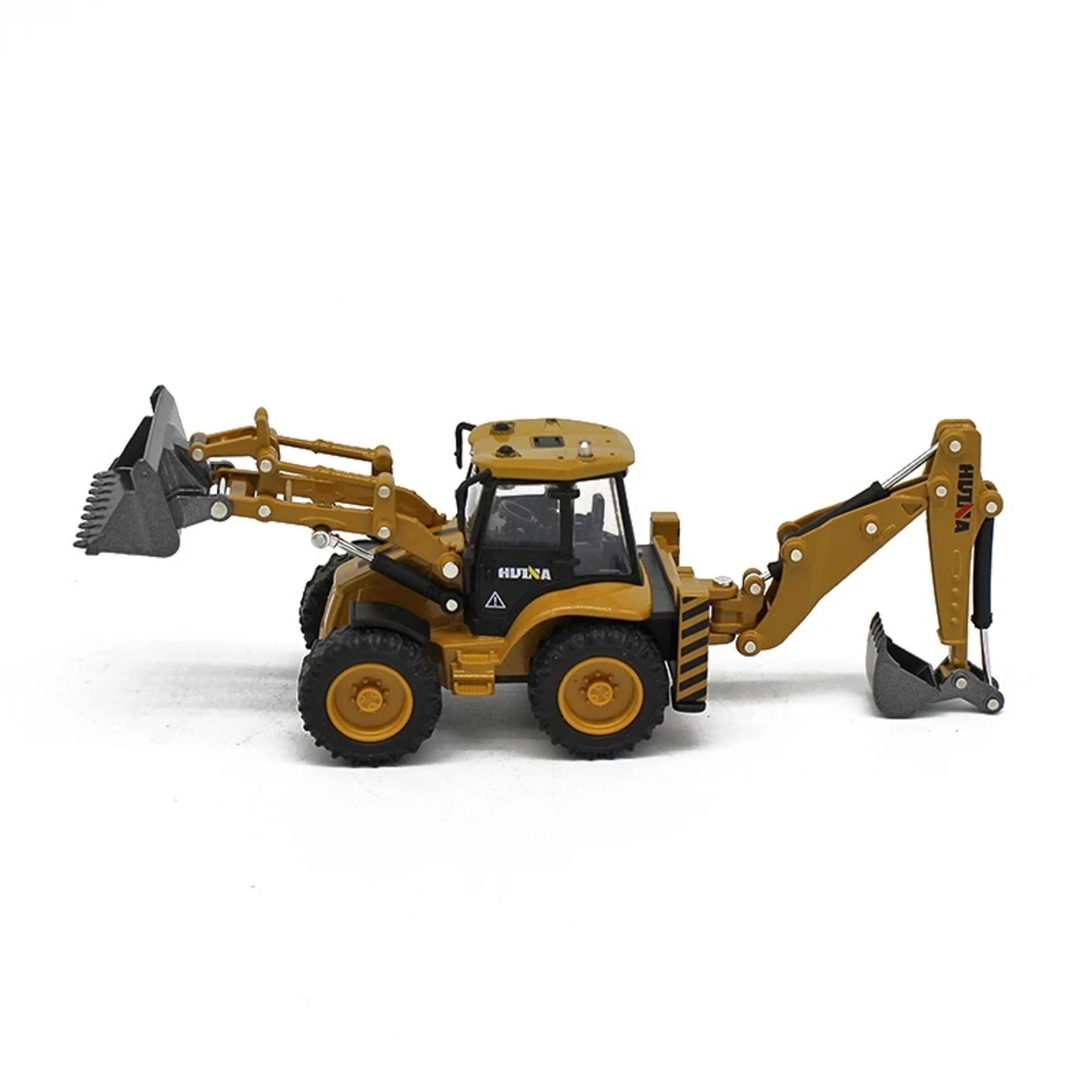 1:50 Scale Backhoe Loader Diecast Model