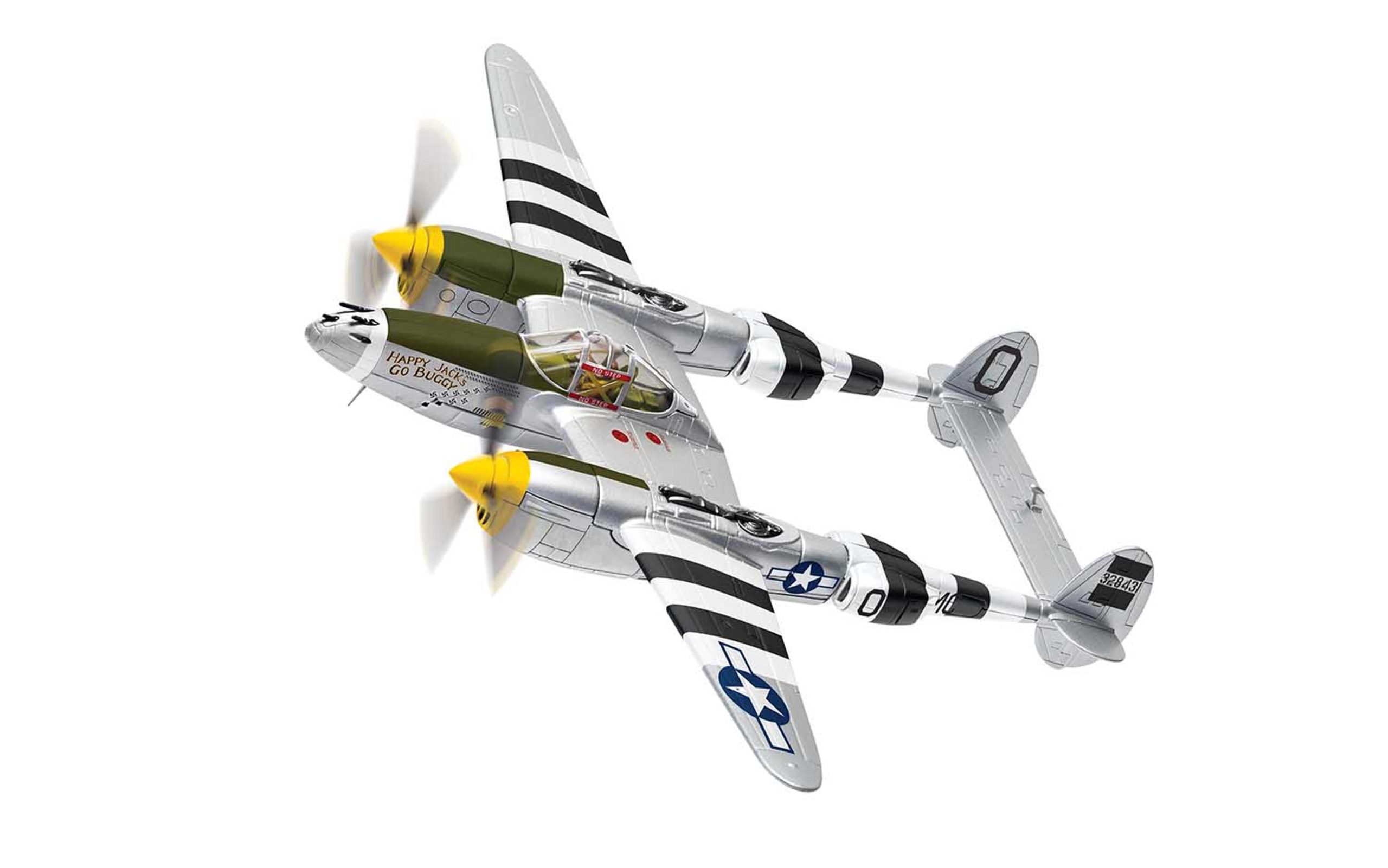 1:72 Lockheed P-38J Lightning Diecast Model