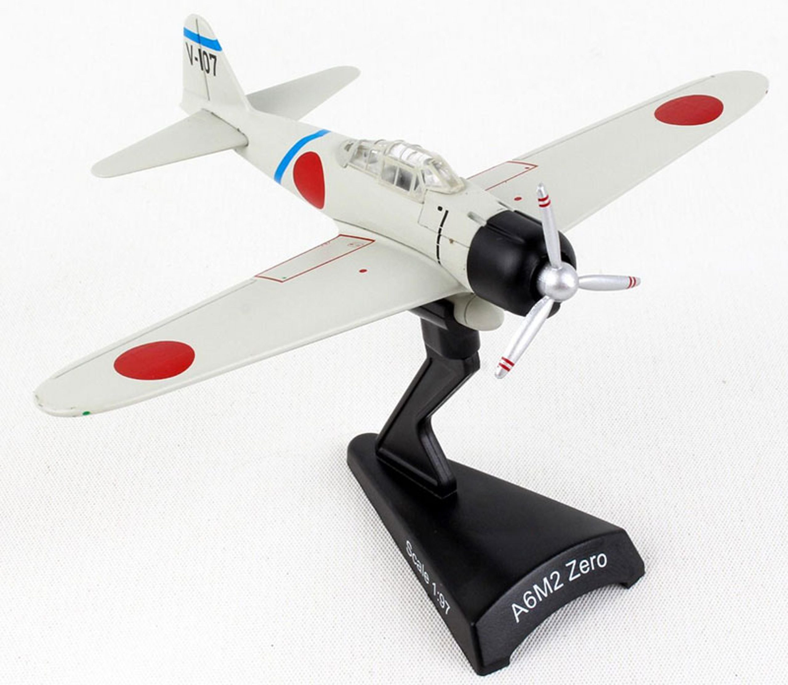 1:97 A6M2 Zero V-107 Diecast Model