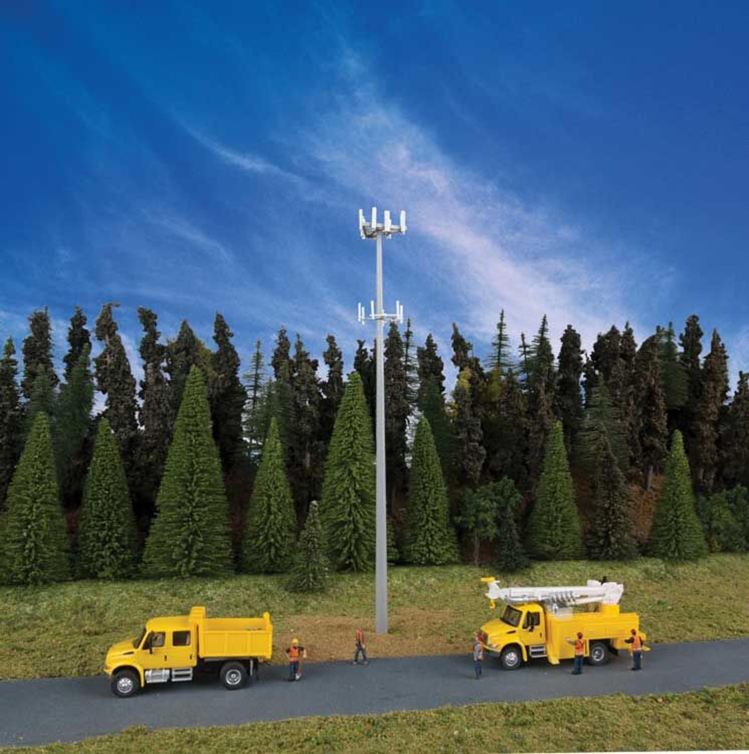 N-Scale Modern Communication Tower Kit