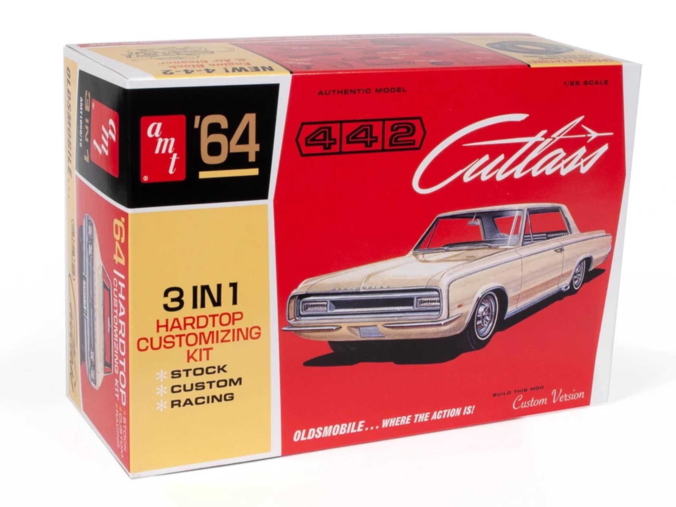 1/25 1964 Olds Cutlass 442 Hardtop Model Kit