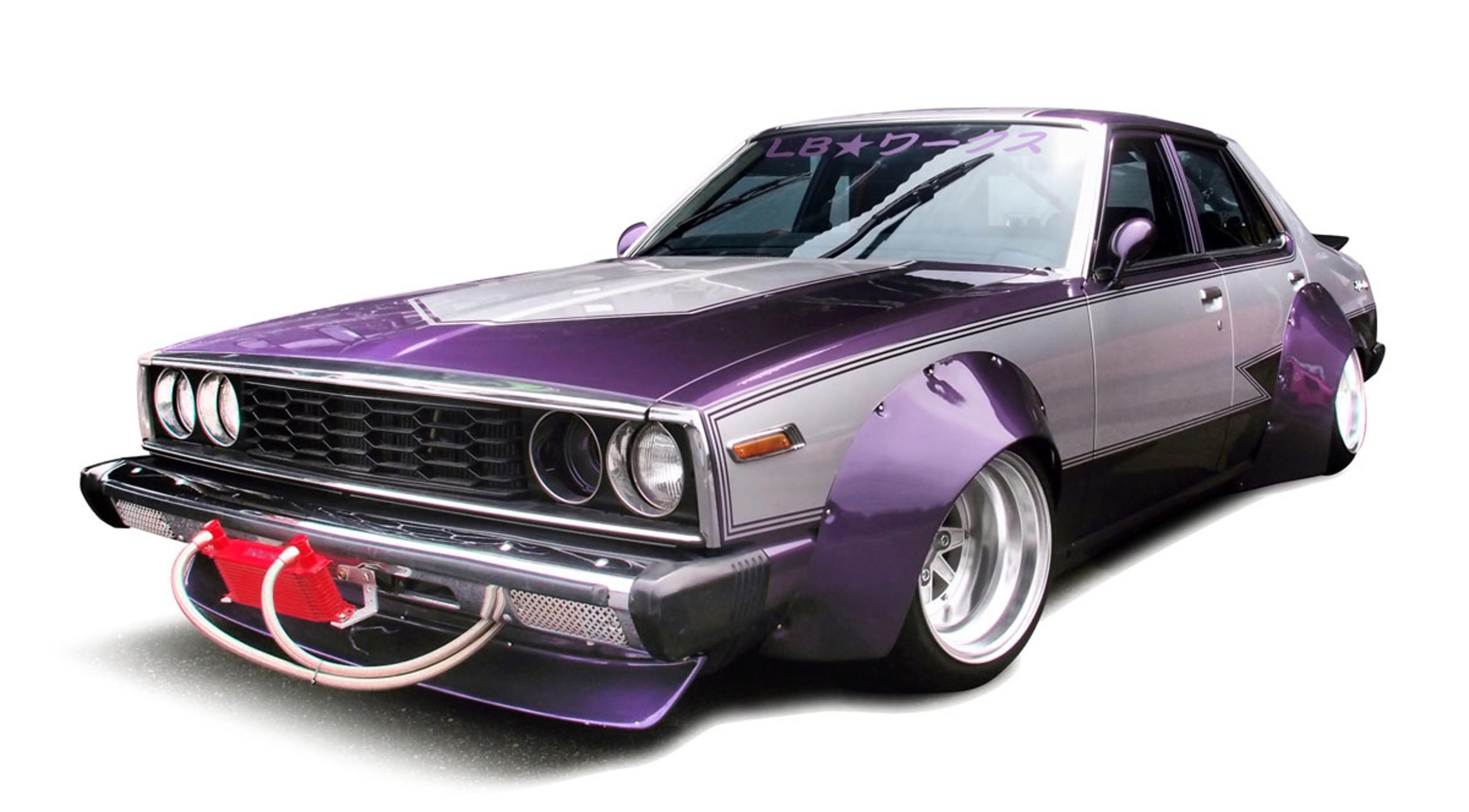 Aoshima 1/24 Nissan Skyline Japan 4-Door Model Kit