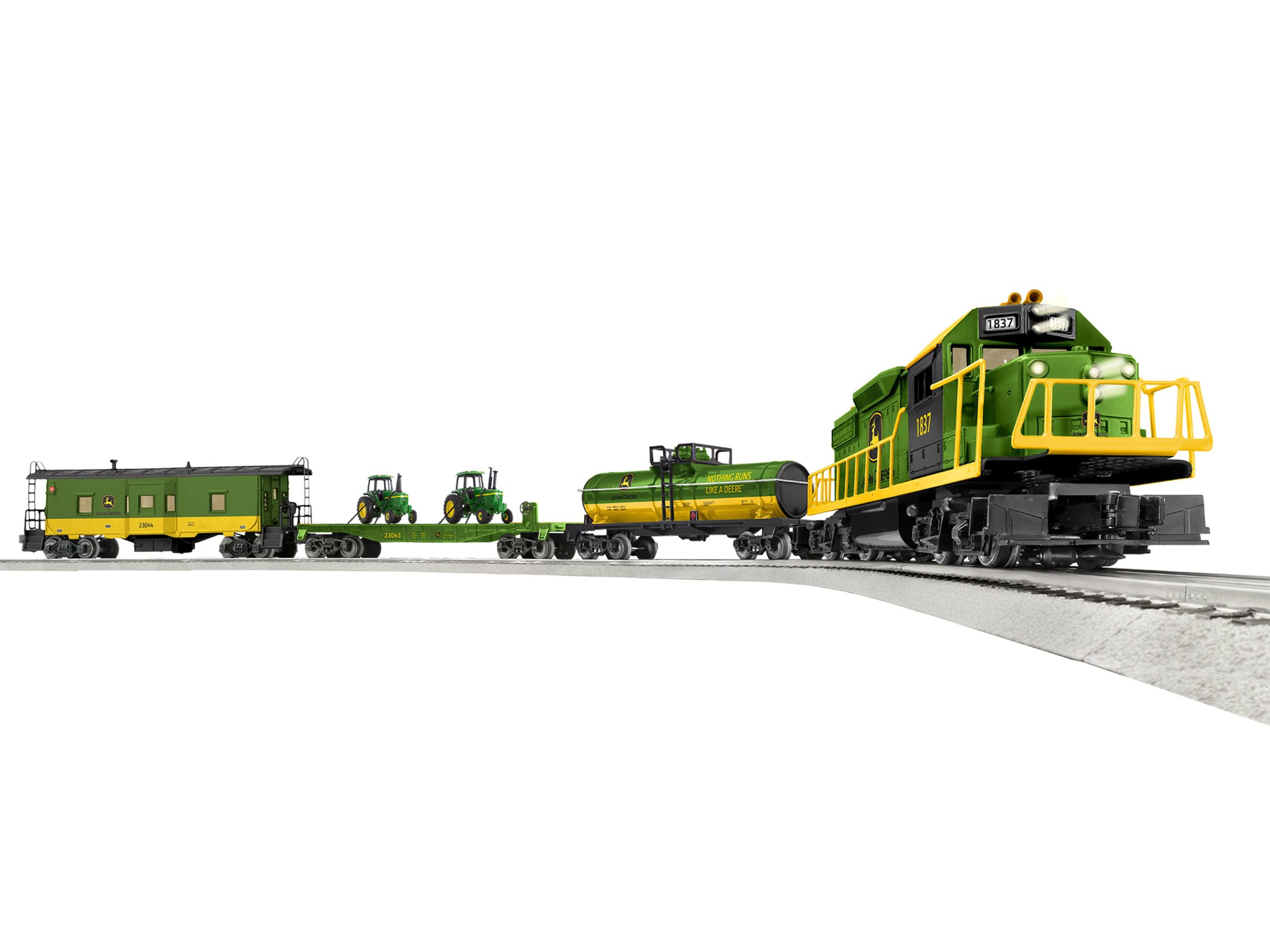 Lionel O Scale John Deere GP38 Freight LionChief Set
