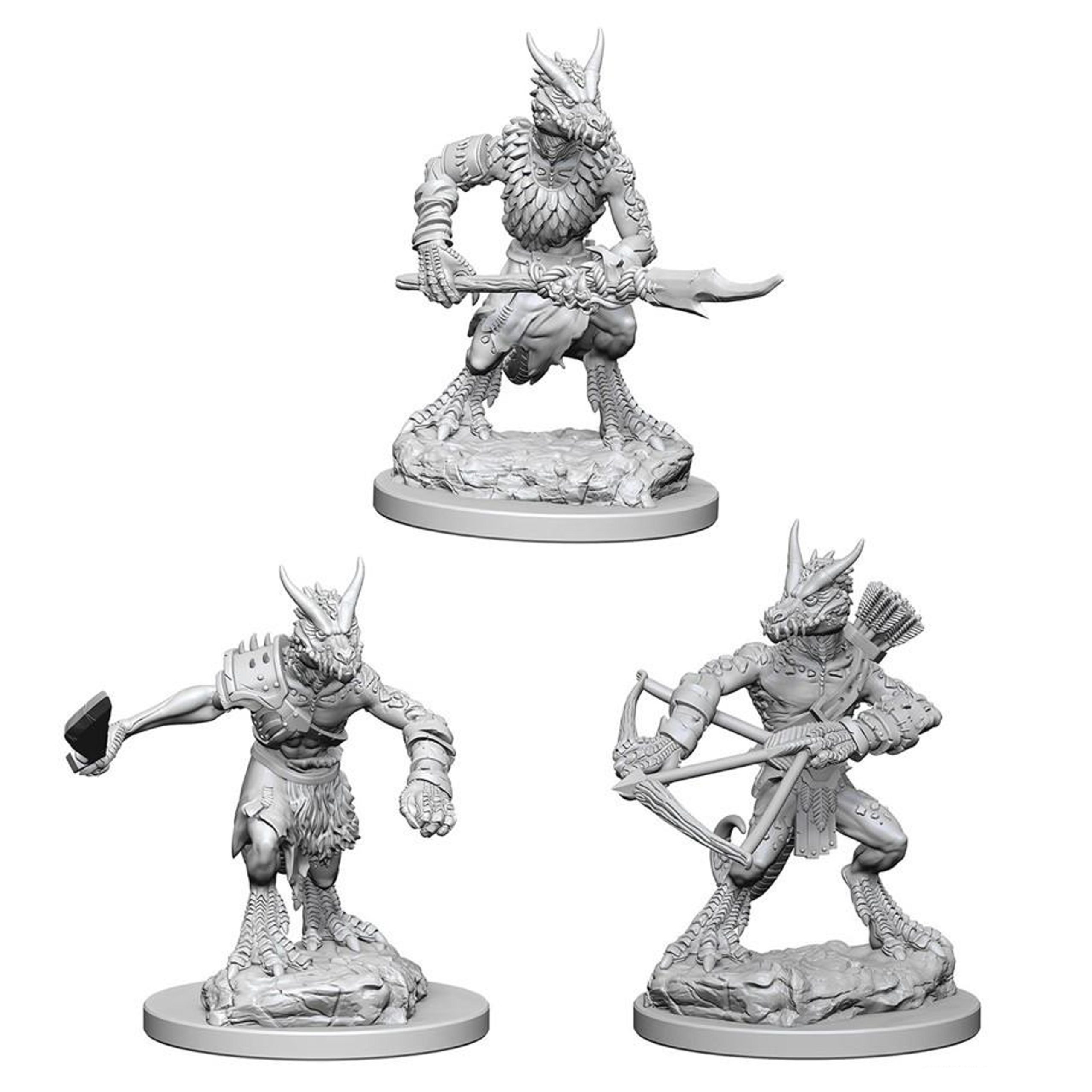 WizKids Nolzurs Marvelous Unpainted Minis: Kobolds (3 ct)