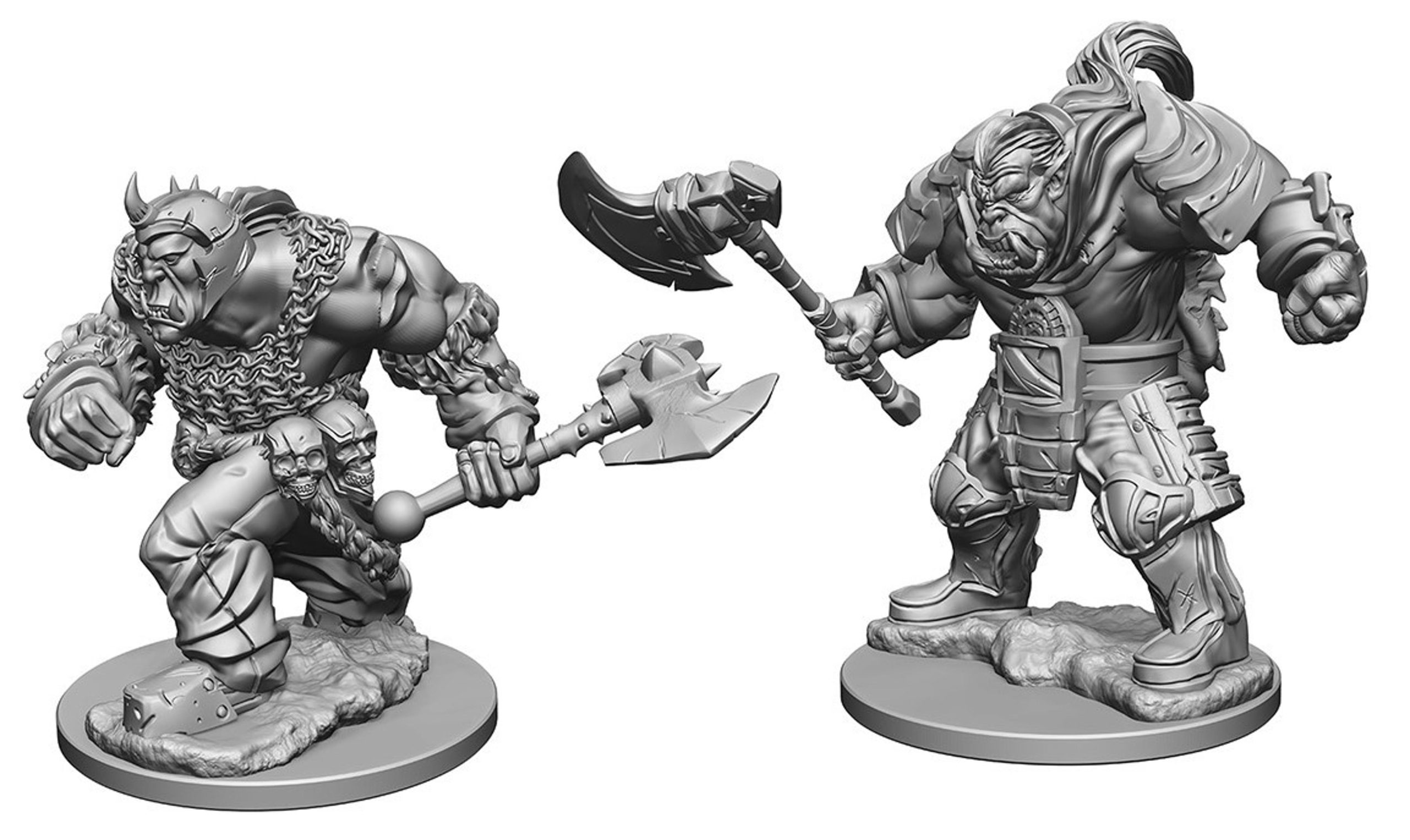 WizKids Nolzurs Marvelous Unpainted Minis: Orcs (2 ct)