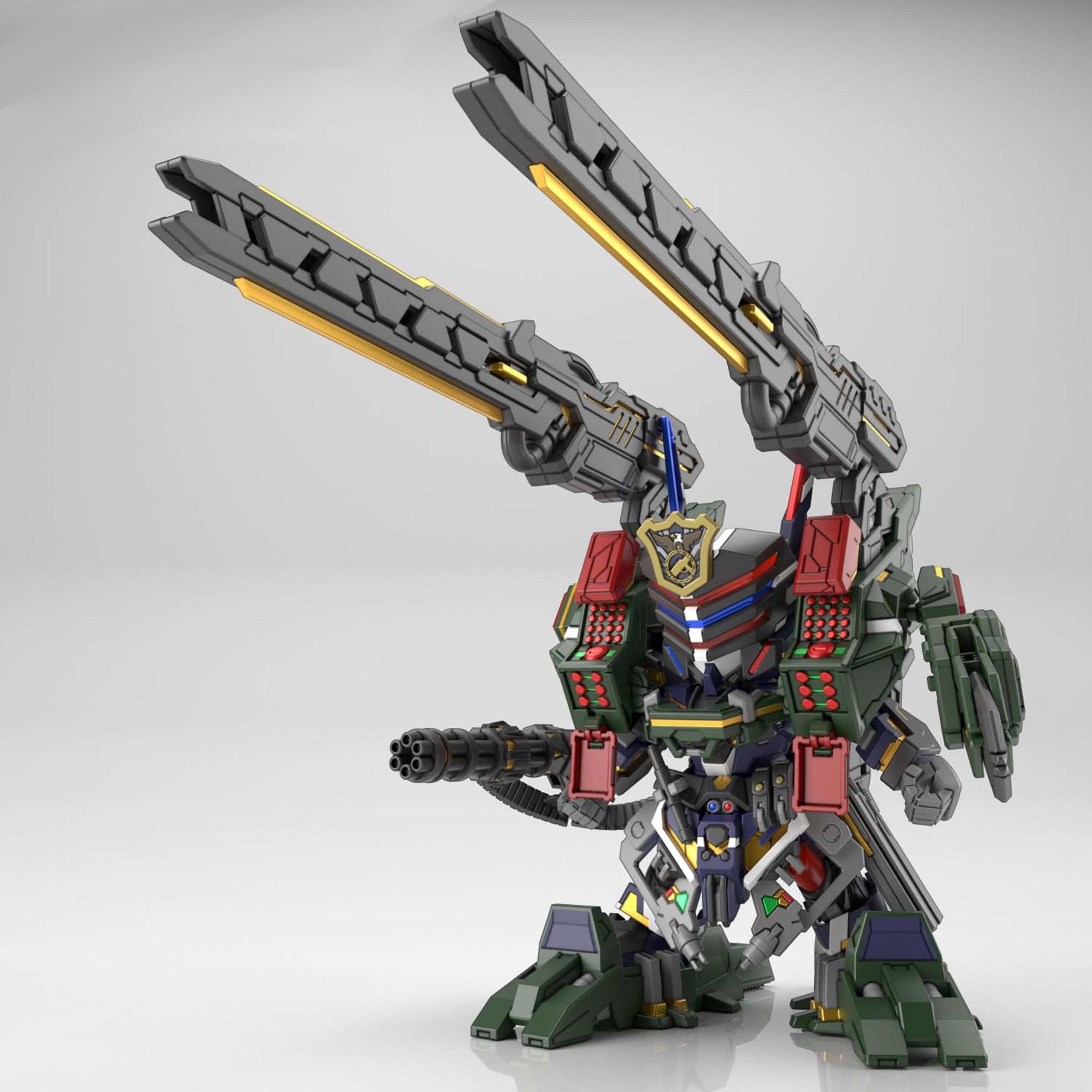Bandai SDW Heroes #12 Sergeant Verde Buster DX Set