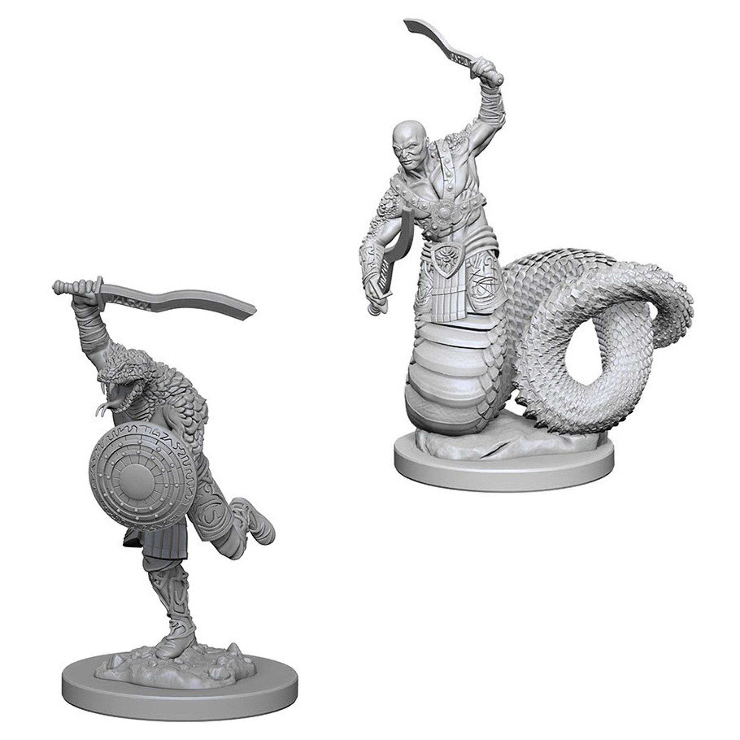 WizKids Nolzurs Marvelous Unpainted Minis: Yuan-Ti Malisons (2 ct)