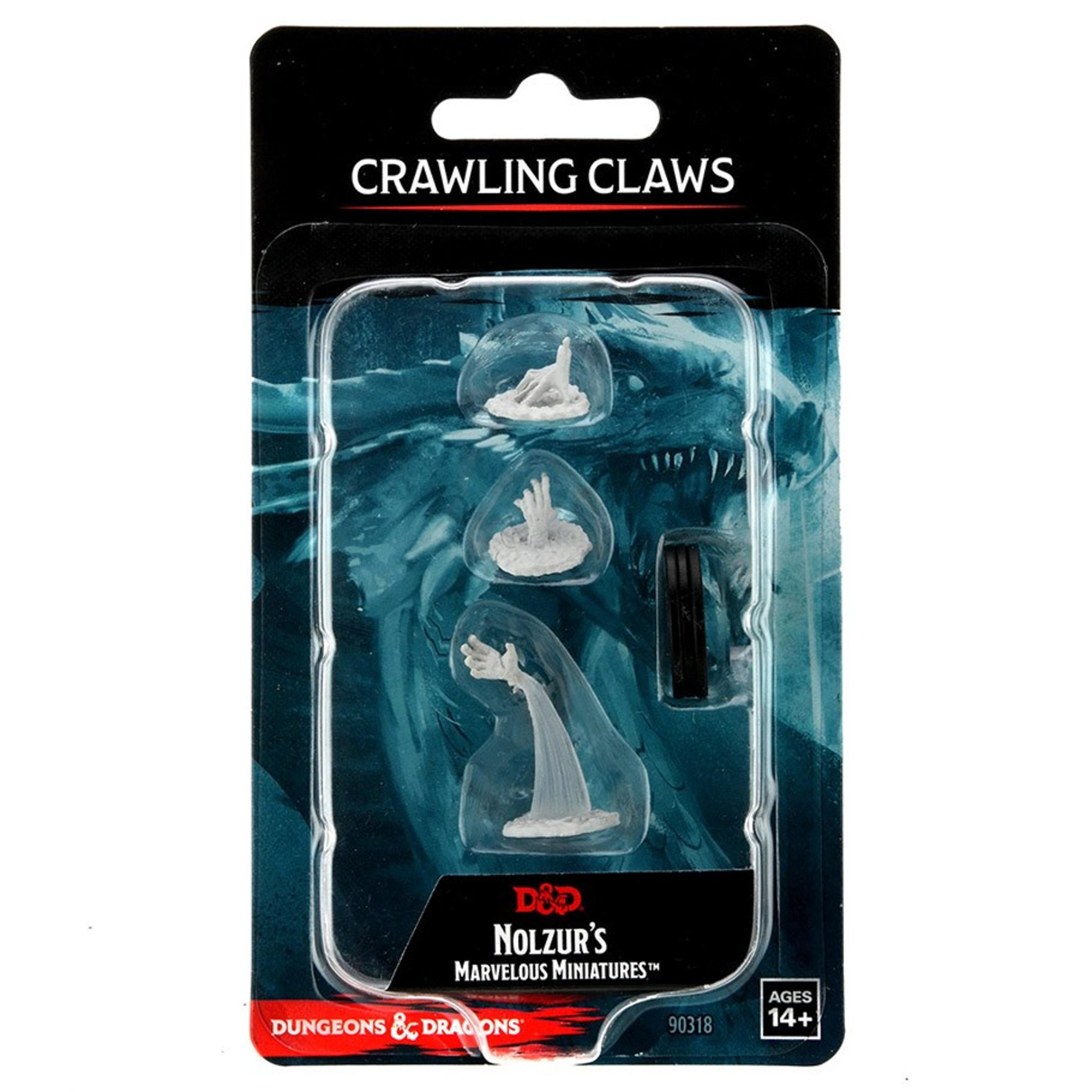 WizKids Nolzurs Marvelous Unpainted Minis: Crawling Claws (3 ct)