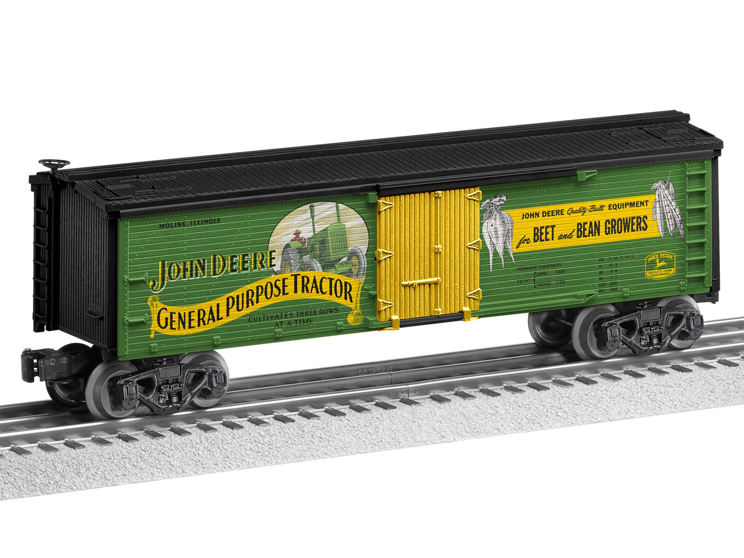 Lionel O Scale John Deere Reefer