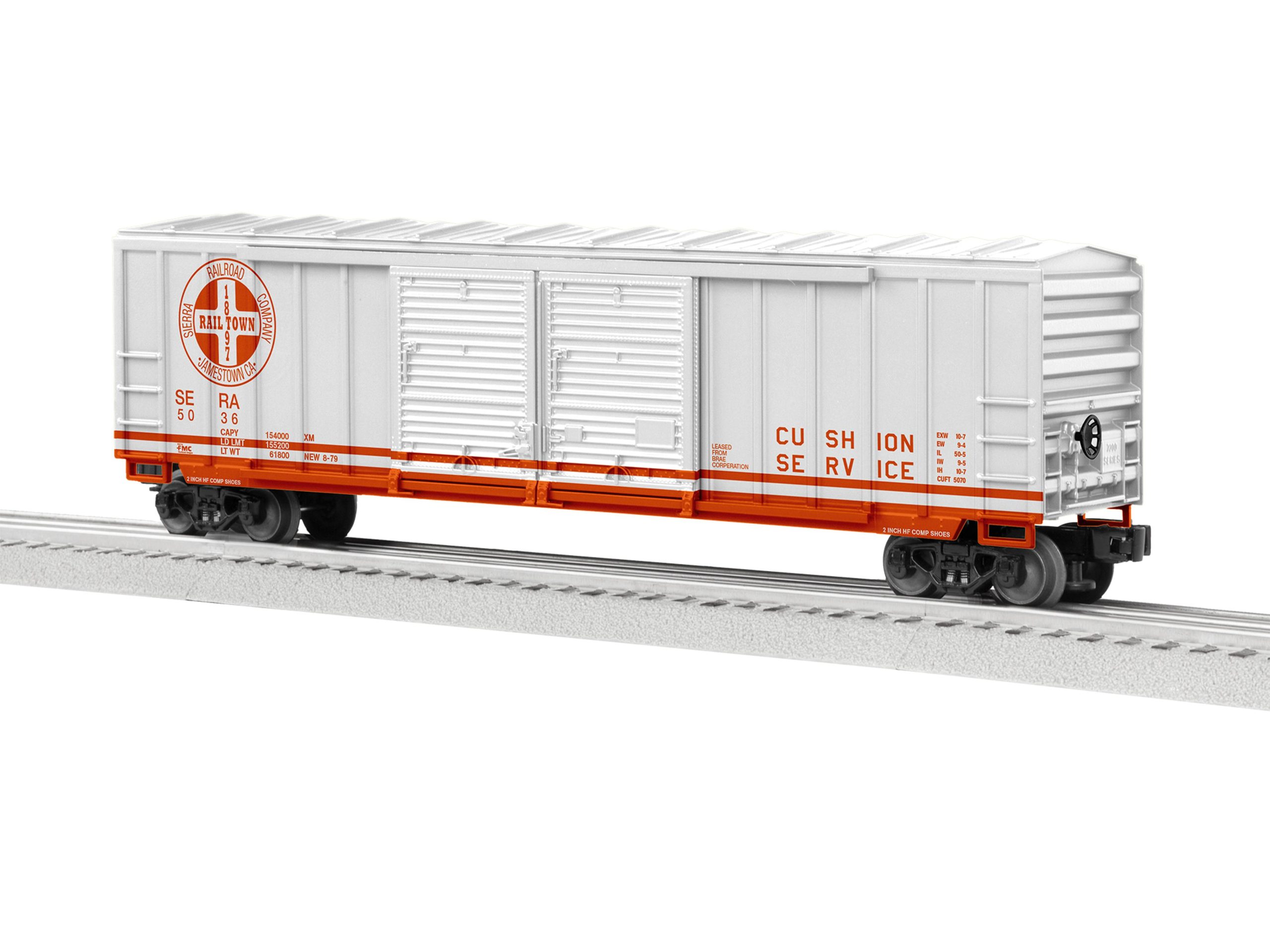 Lionel O Scale Siera RR Standard Double Door Boxcar