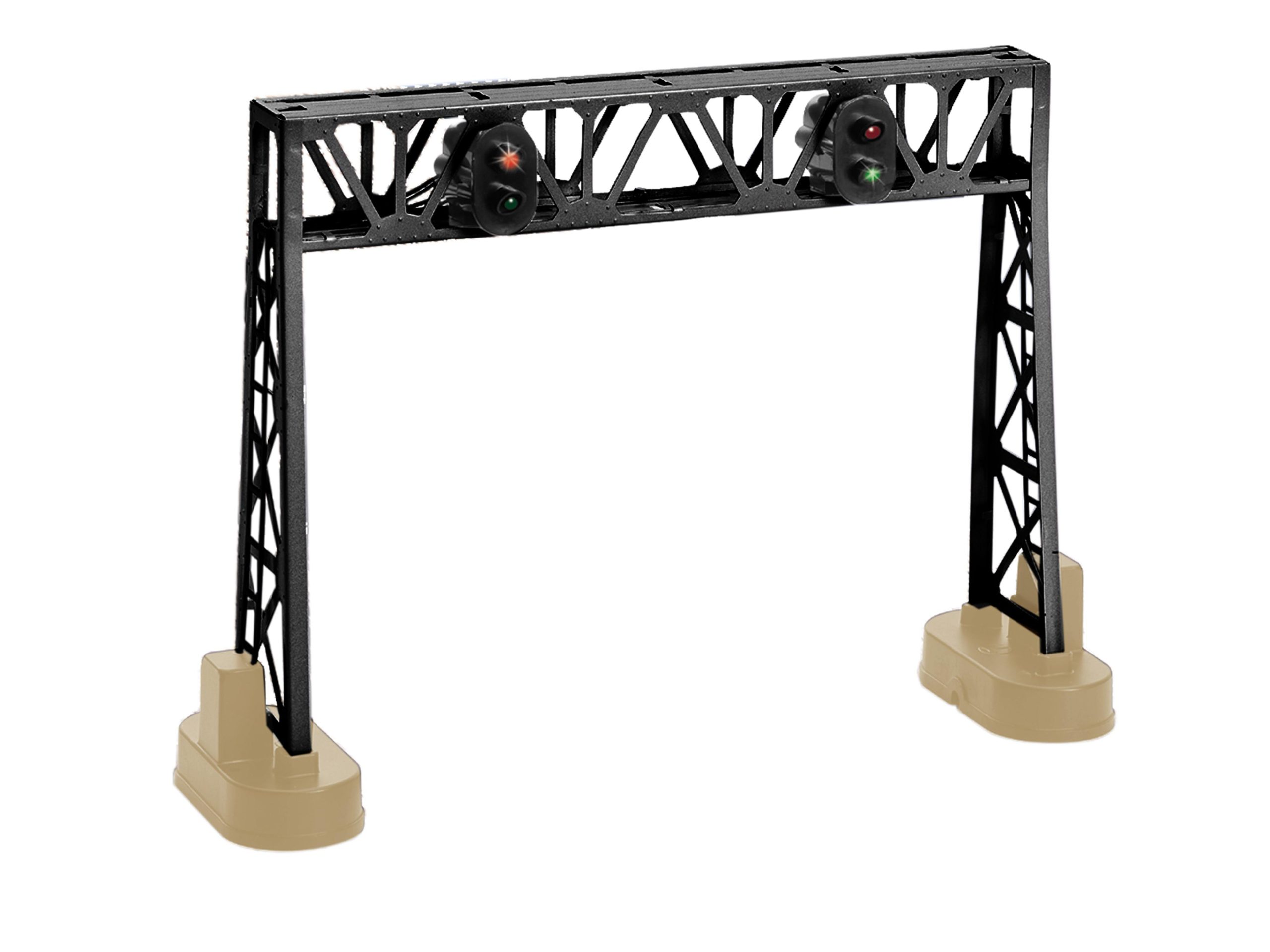 Lionel O Scale Double SIgnal Bridge