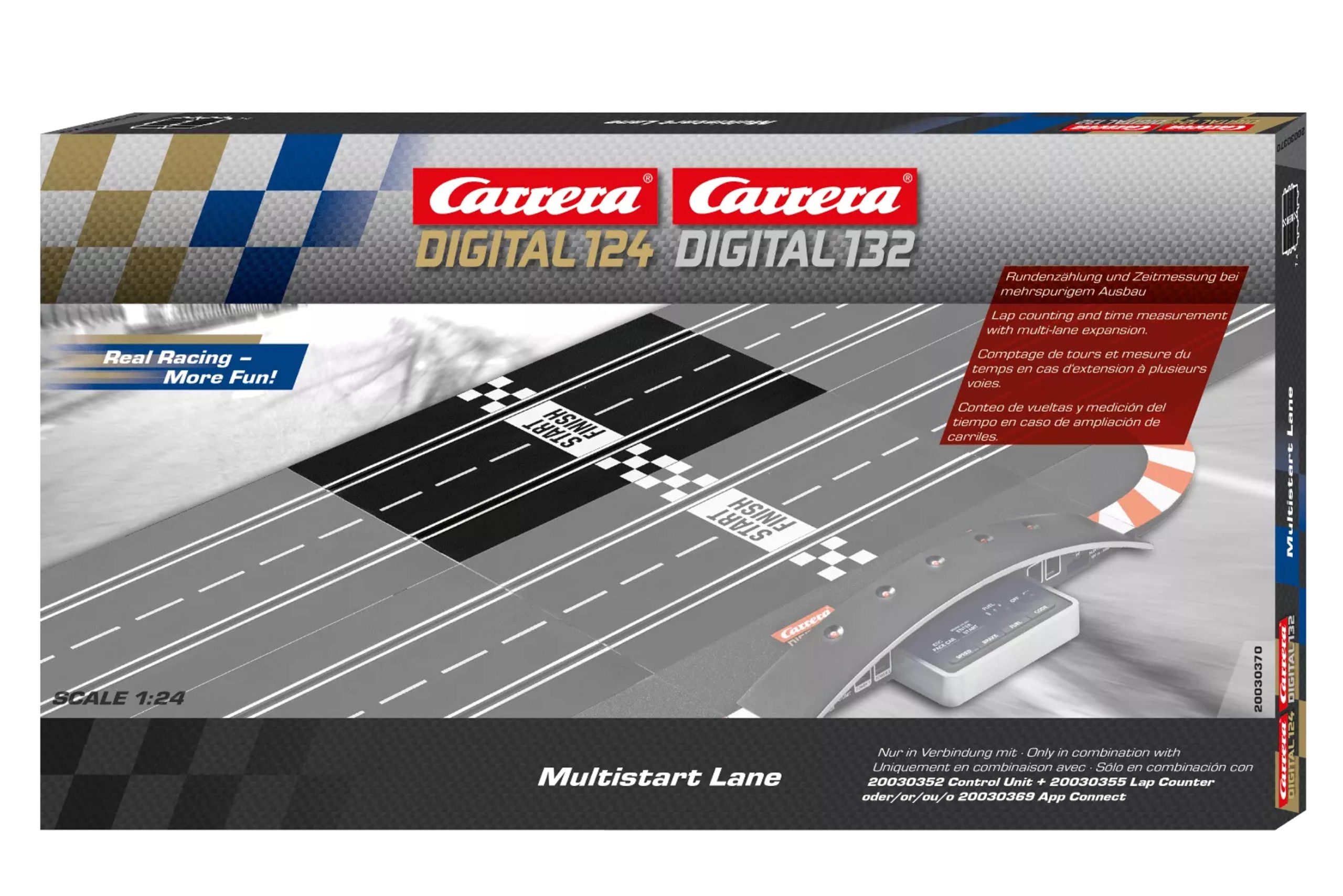 Carrera Digital 132/124 Multistart Lane