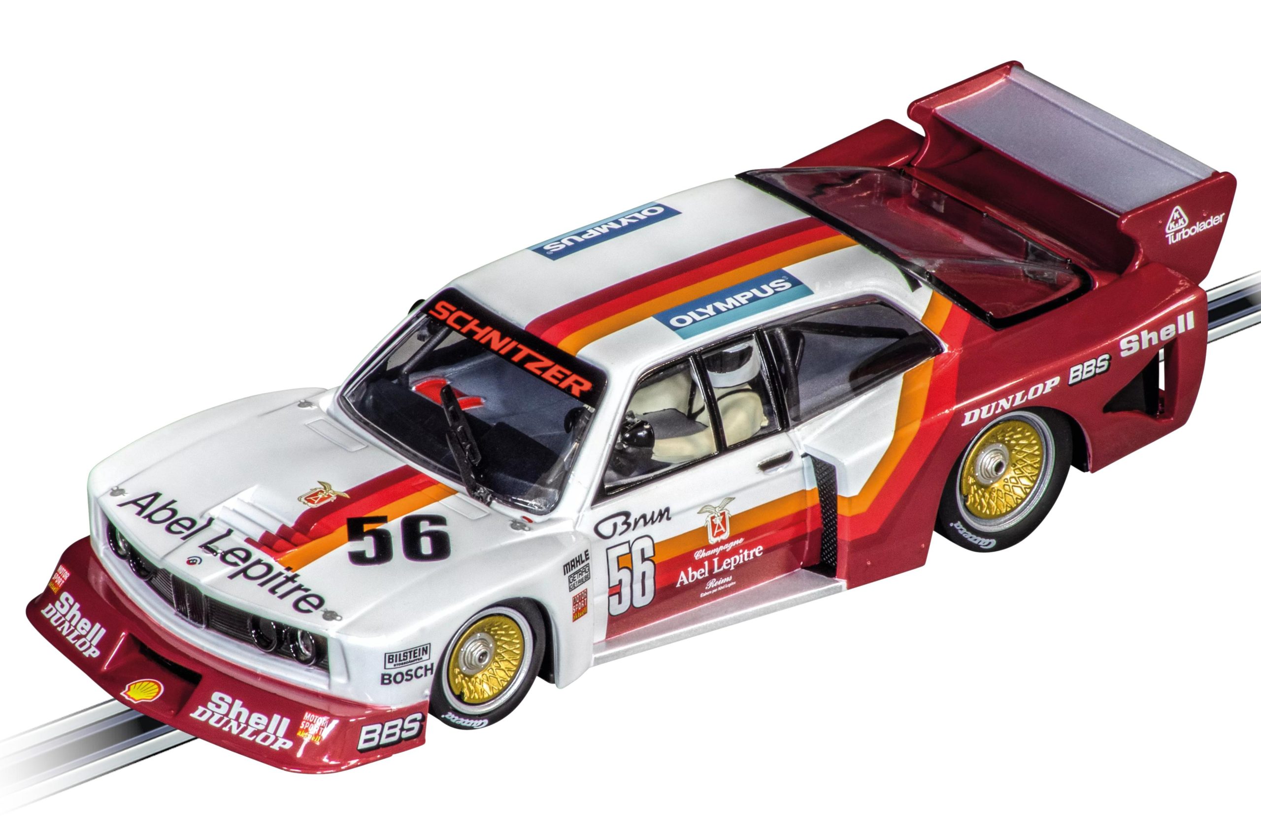 Carrera Digital 132 1980 BMW 320 Turbo Flachbau Team Schnitzer DRM No.56