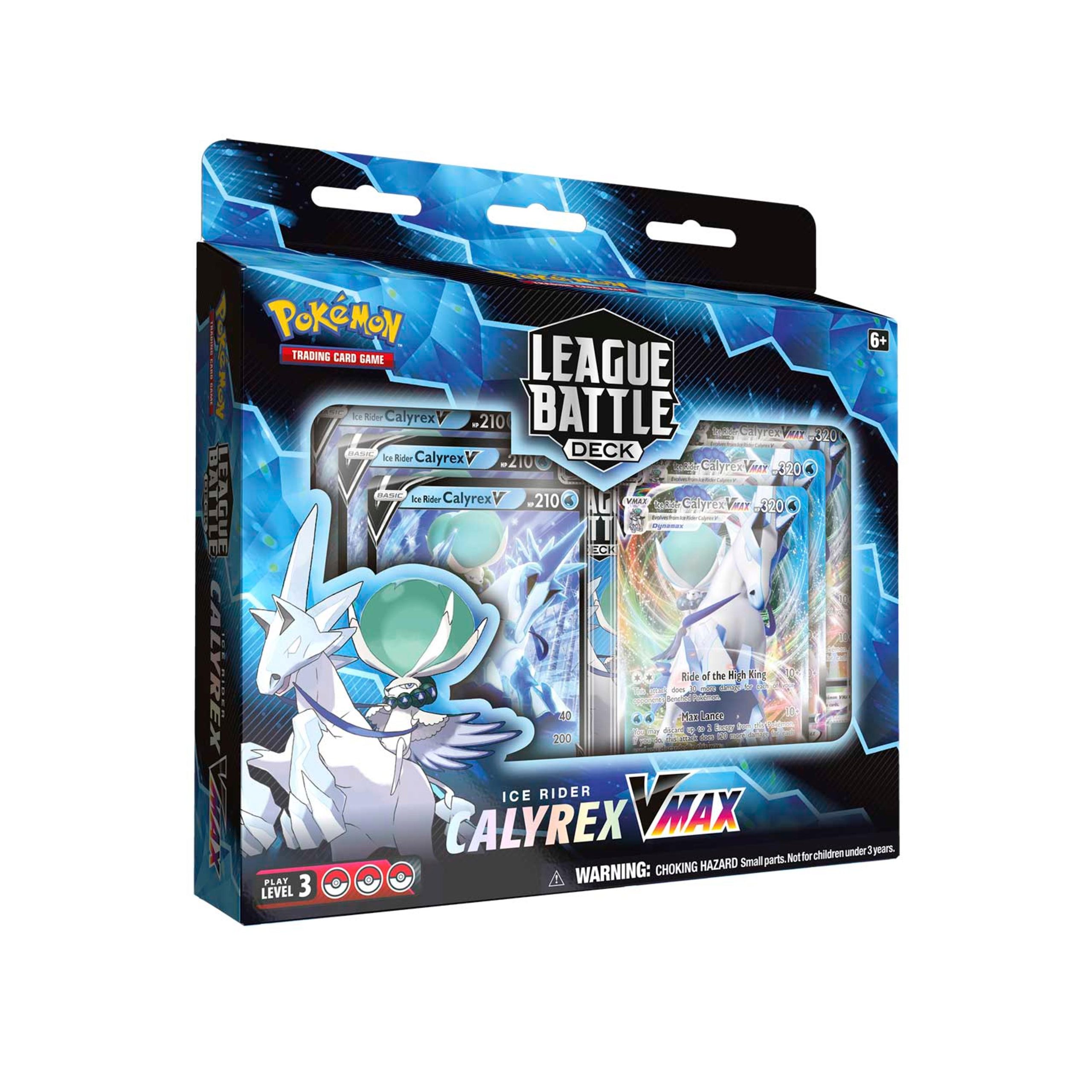 Pokemon TCG Ice Rider Calyrex VMAX League Battle Deck