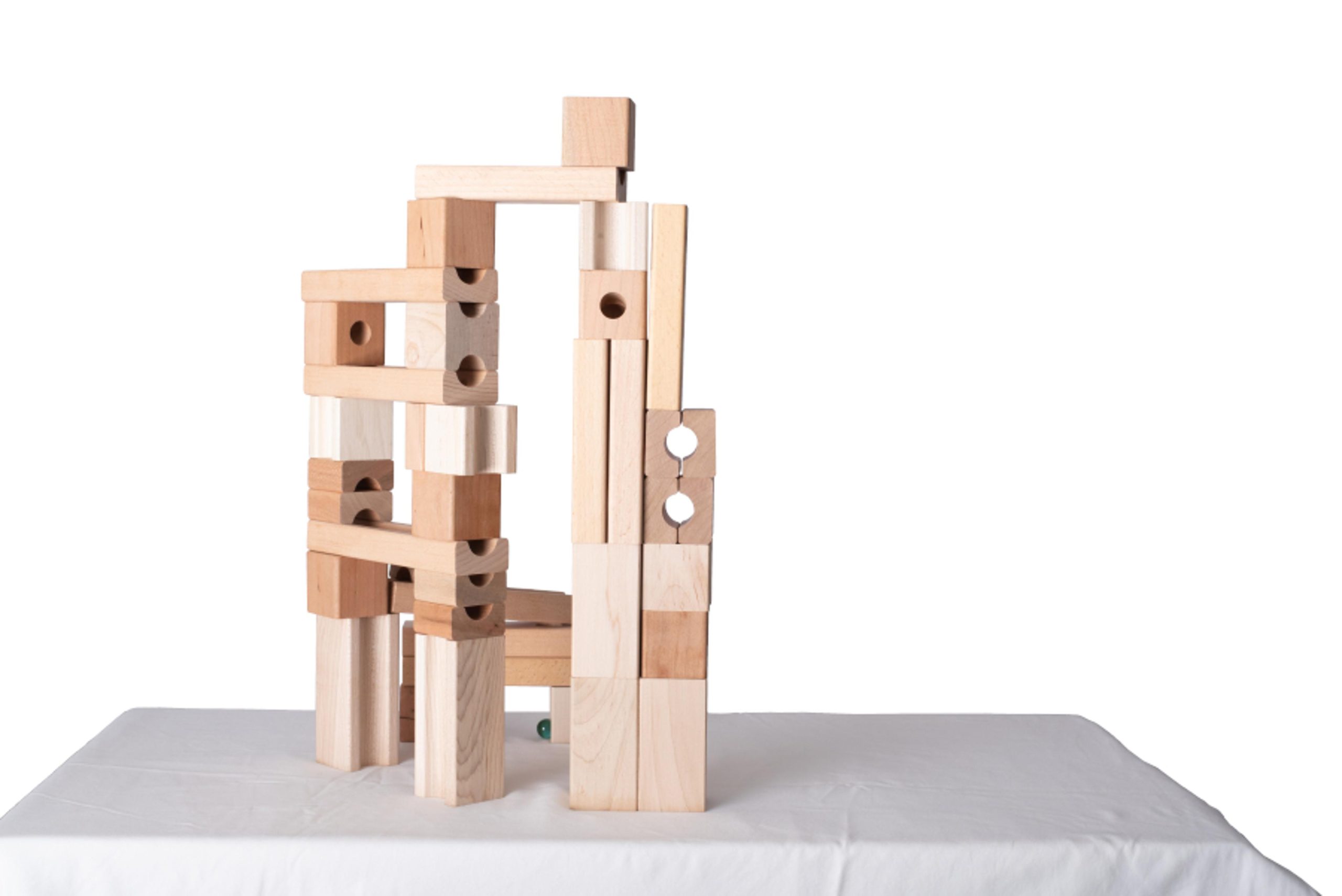 TEDCO Blocks and Marbles Run