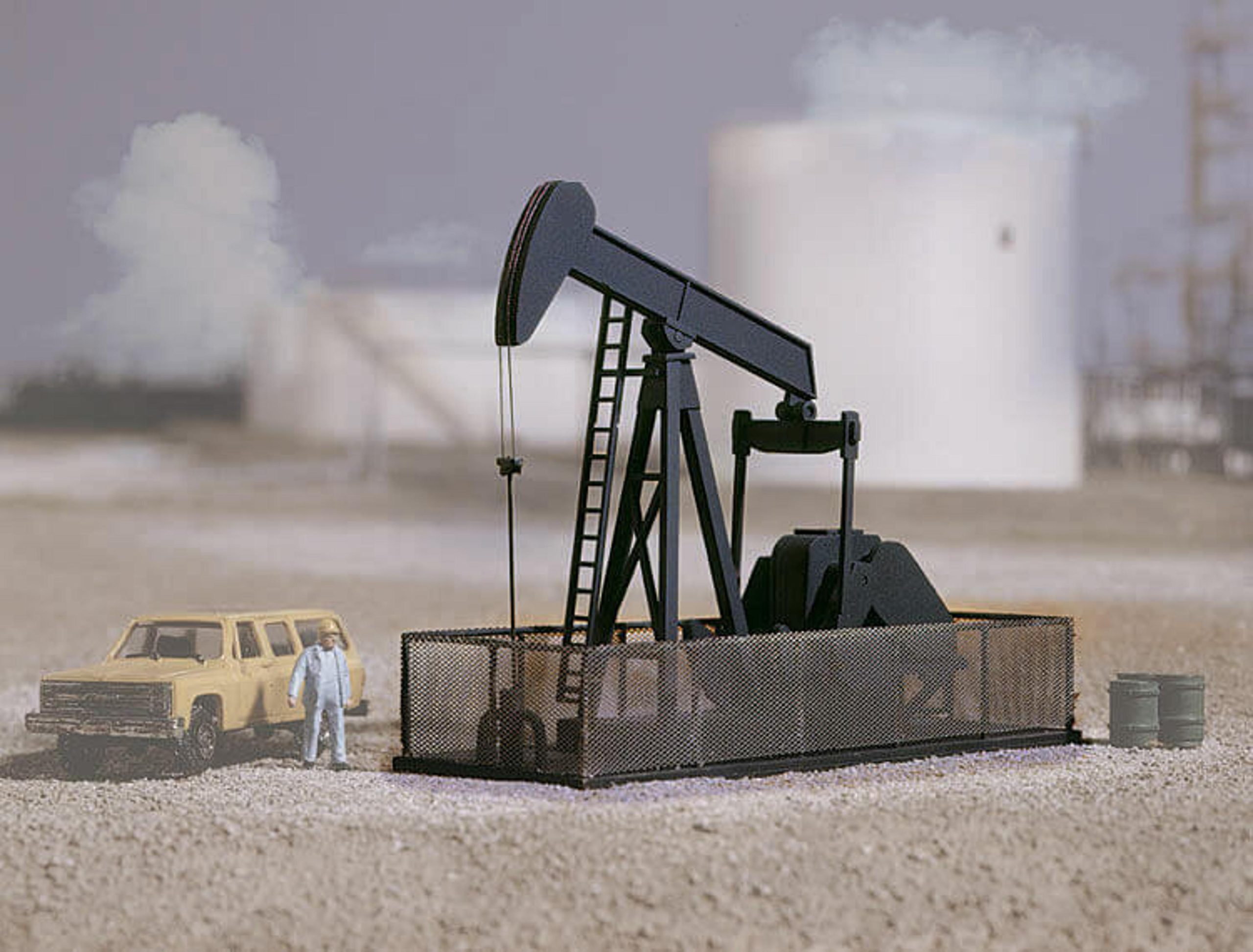 Walthers HO Walking Beam-Horse Oil Pump Model Kit