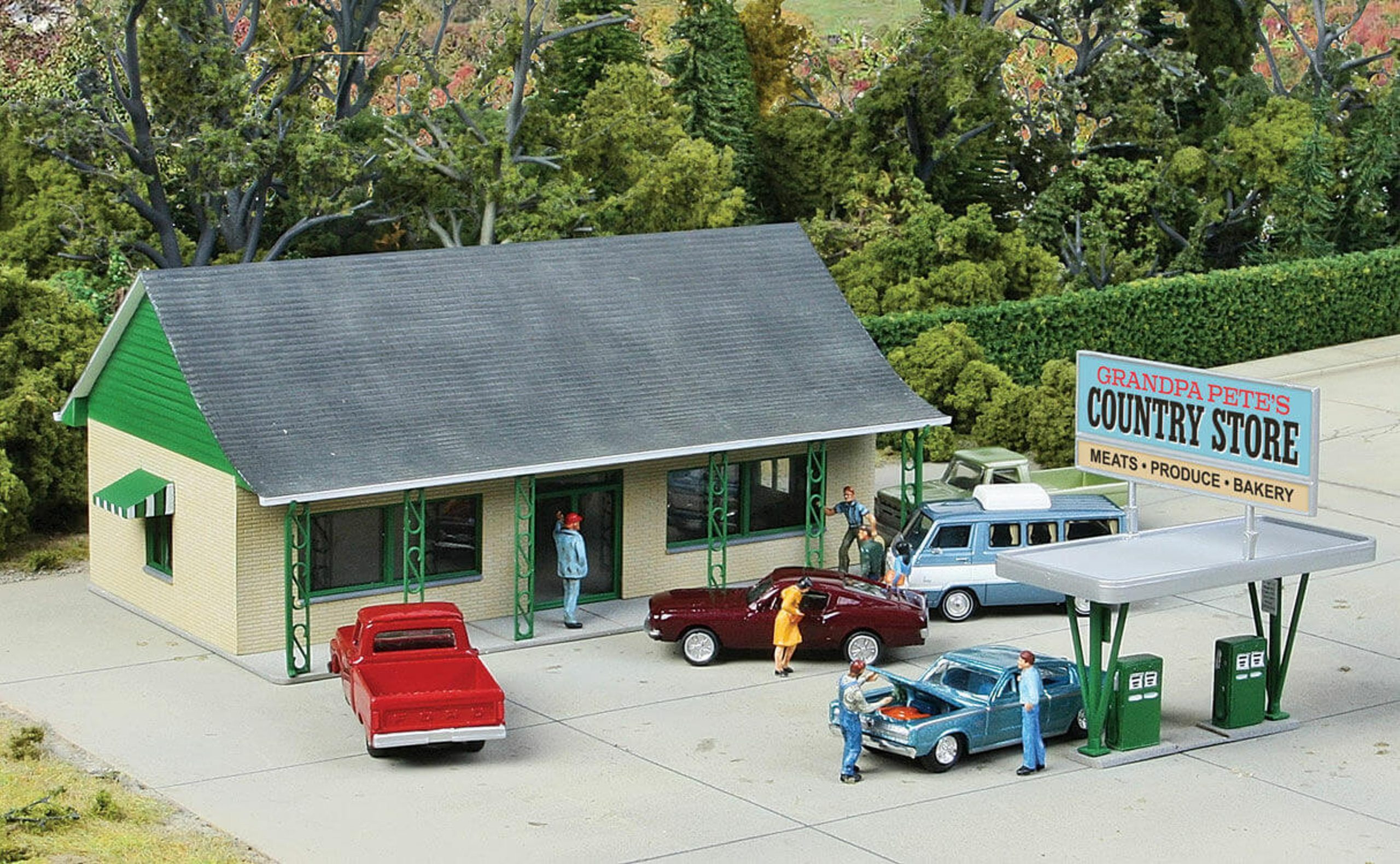 Walthers HO Country Store Model Kit