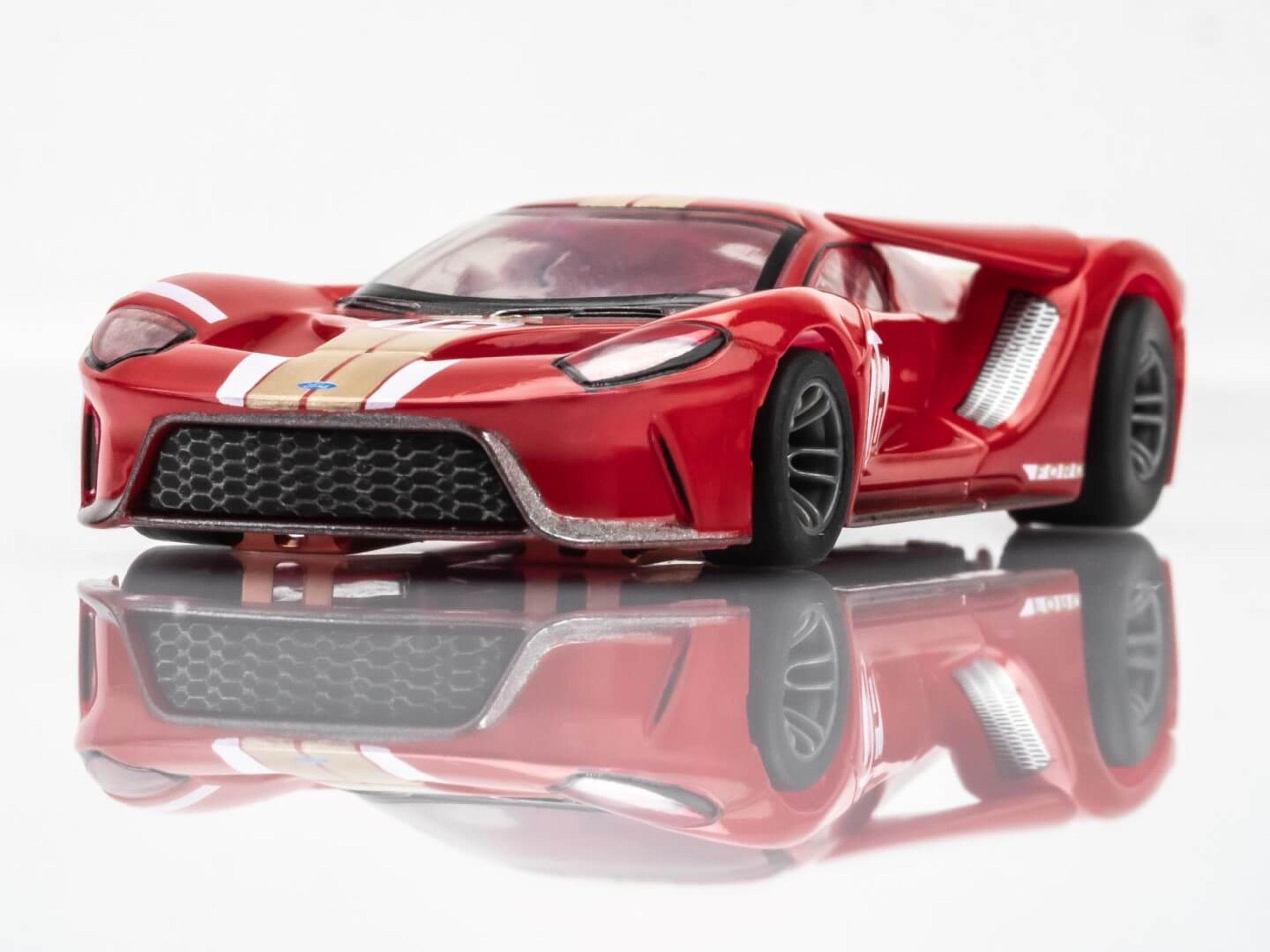 AFX HO 2022 Ford GT Heritage #16 Slot Car (Red)