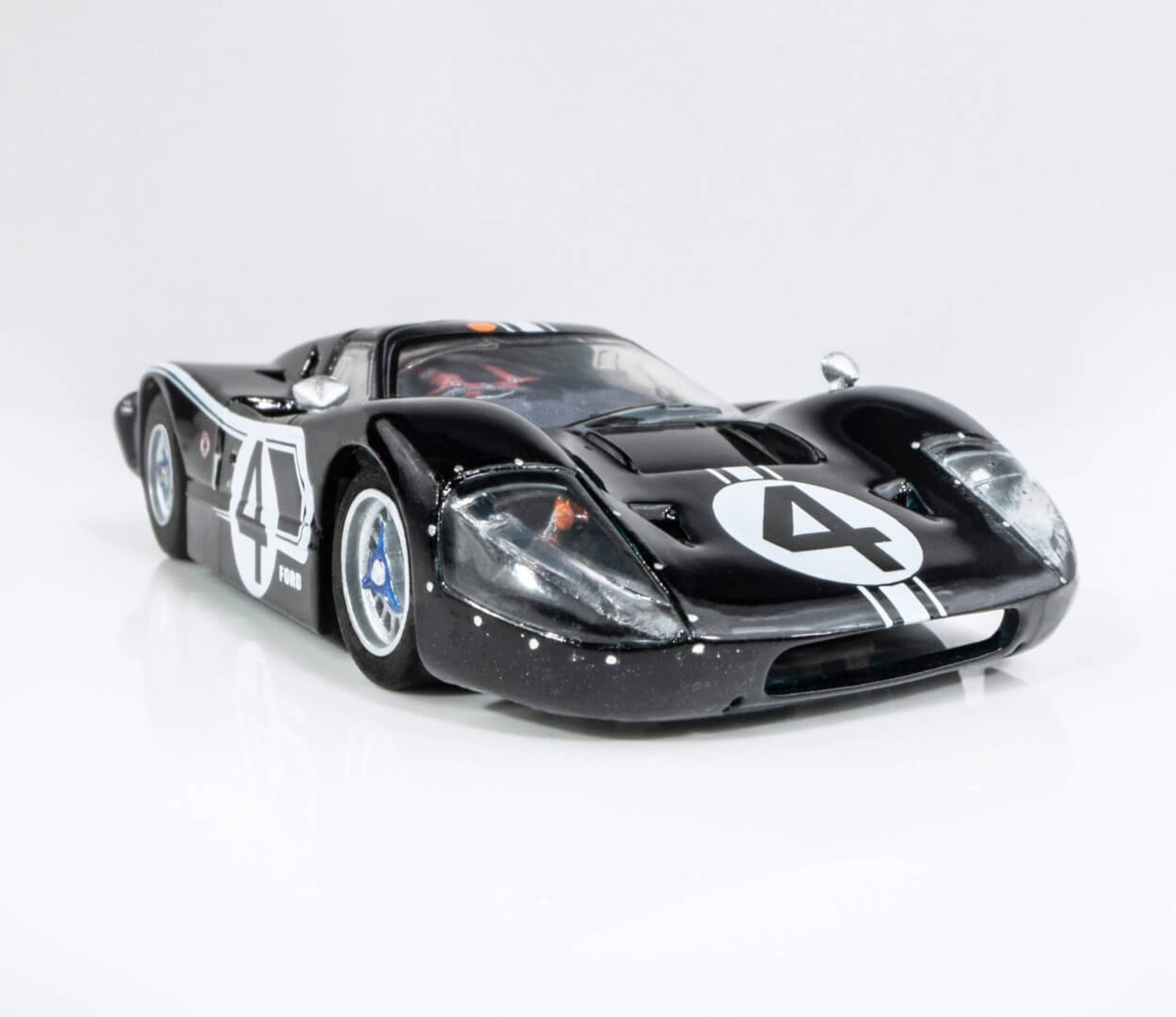 AFX 1967 Ford GT40 MKIV #4 LeMans Slotcar (Blue)