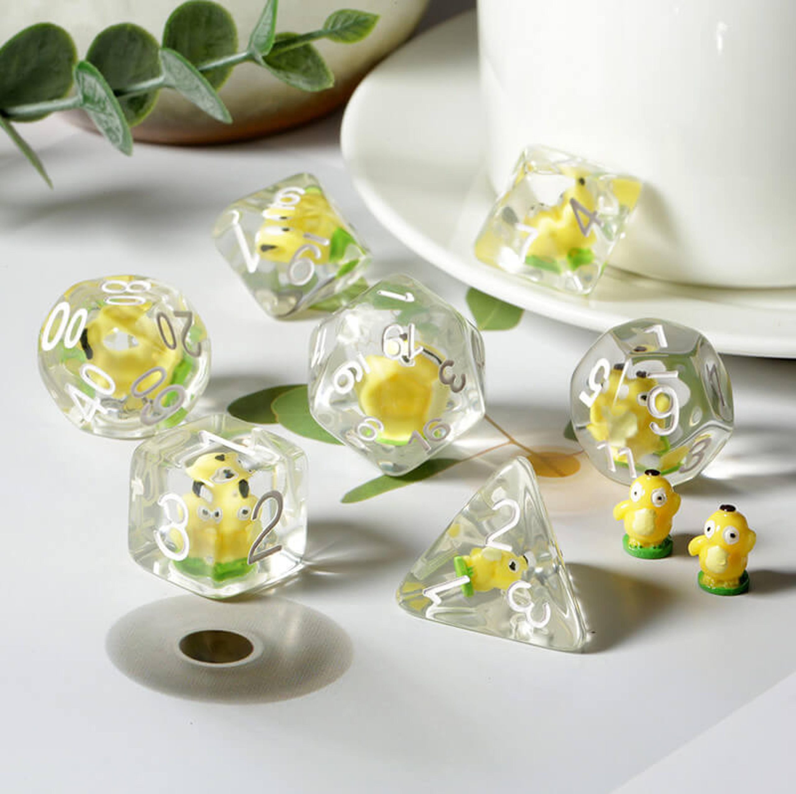 Dice Habit Polyhedral Resin 7 Die Set - Platypus