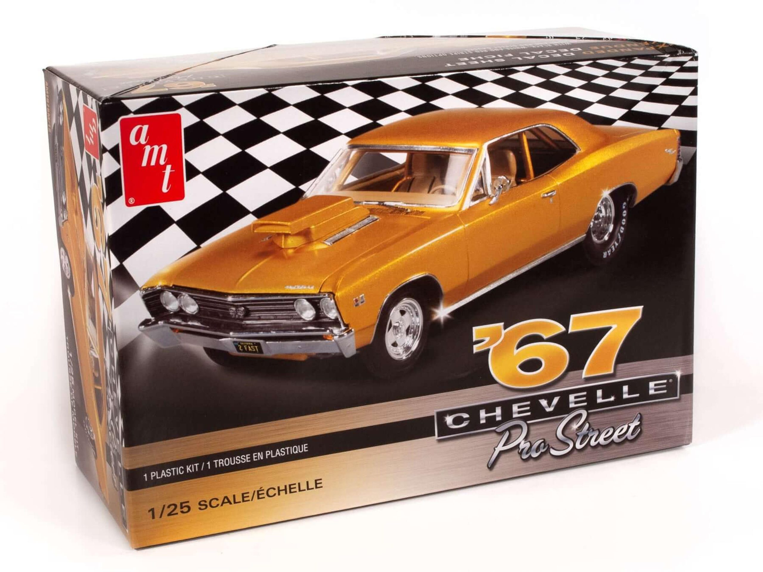 AMT 1/25 1967 Chevy Chevelle Pro Street Model Kit
