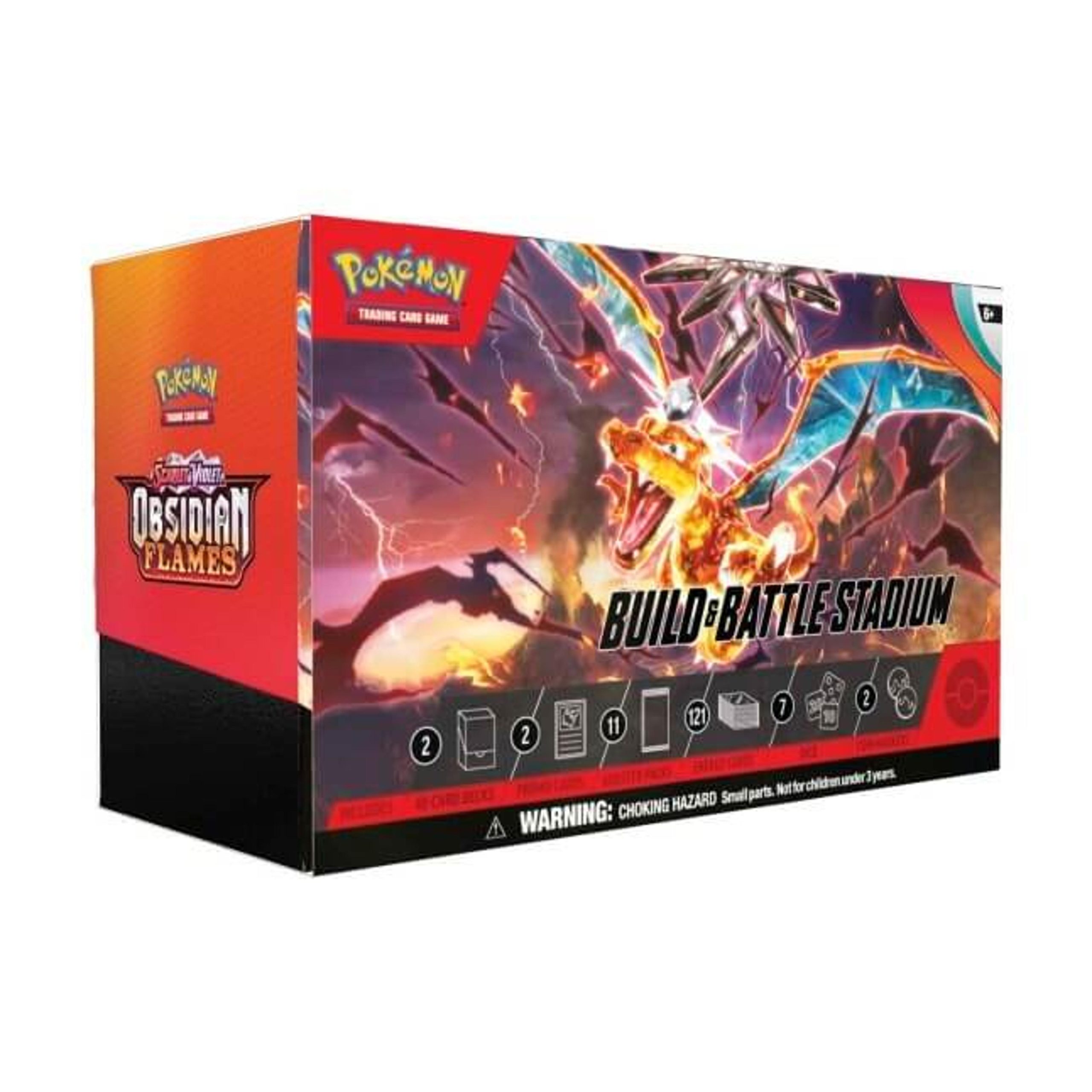 Pokemon TCG: Scalet & Violet - Obsidian Flames Build & Battle Stadium