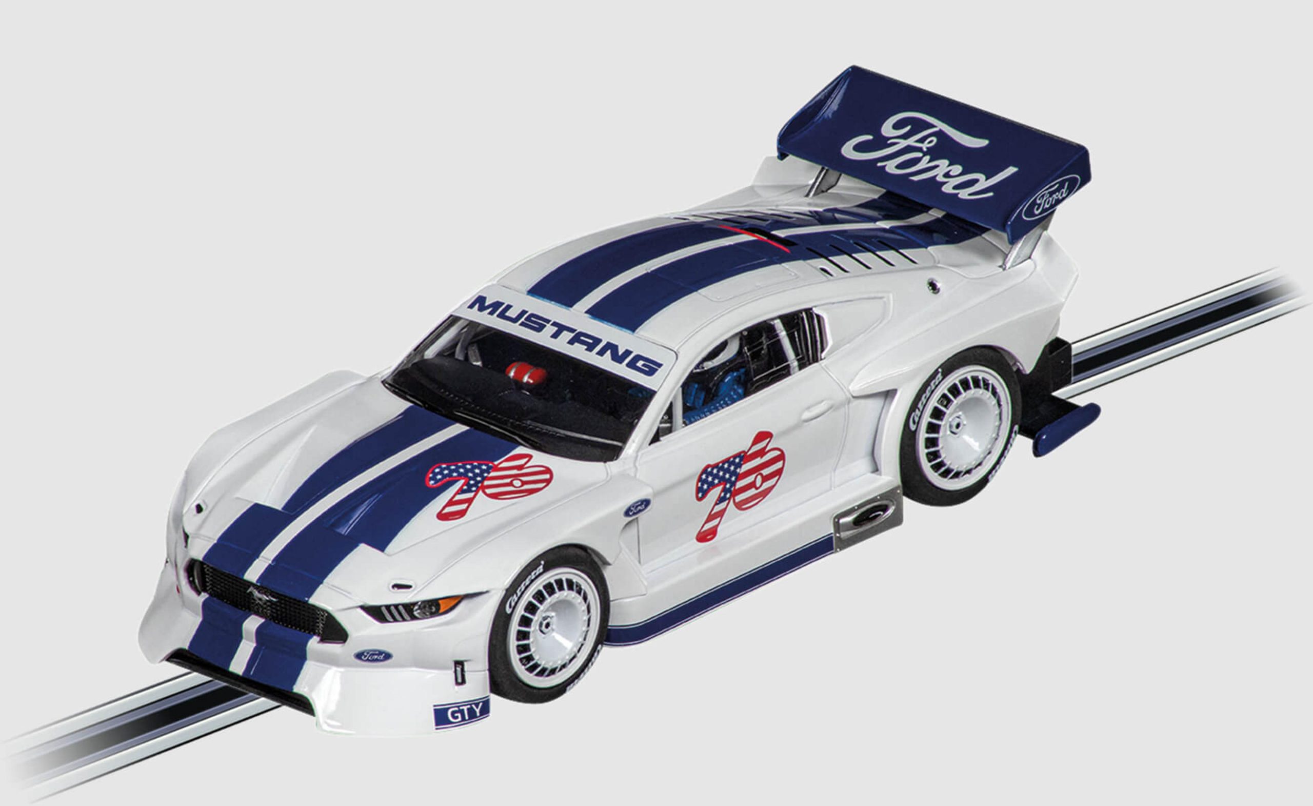 Ford Mustang GTY No.76 Slot Car