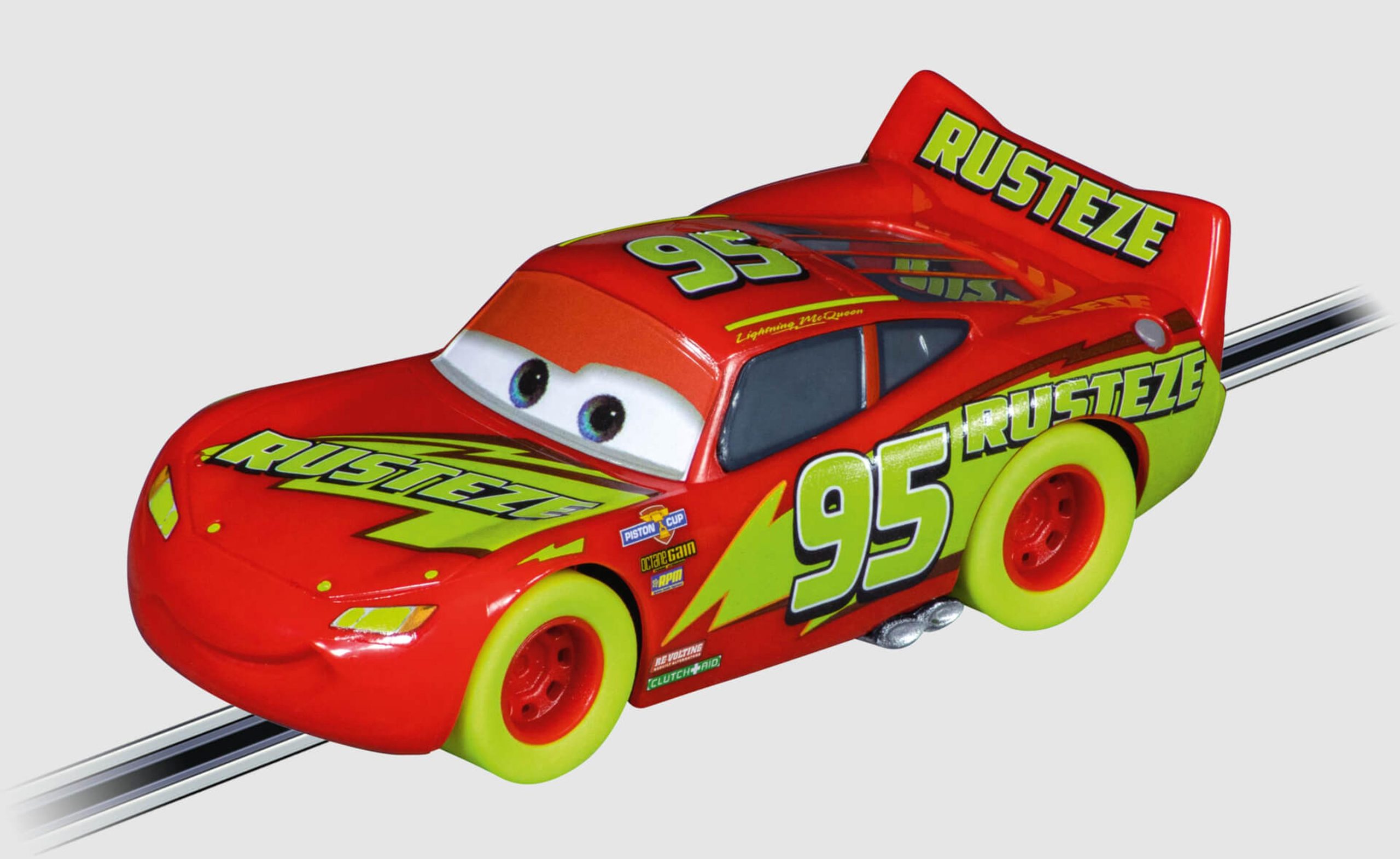 Lightning McQueen Glow Racers Slot Car