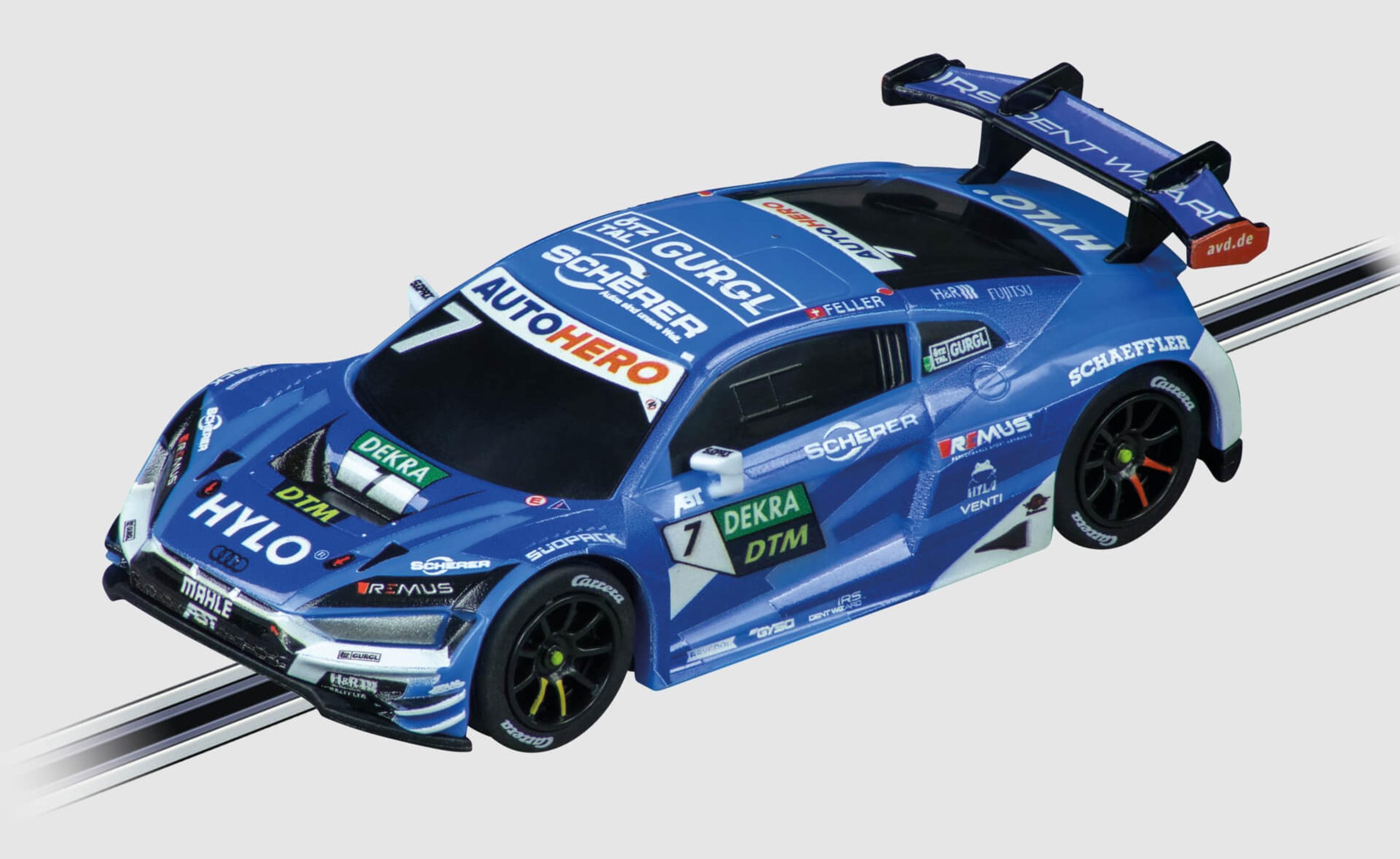 Audi R8 LMS GT3 evo II DTM Ricardo Feller No.7 Slot Car