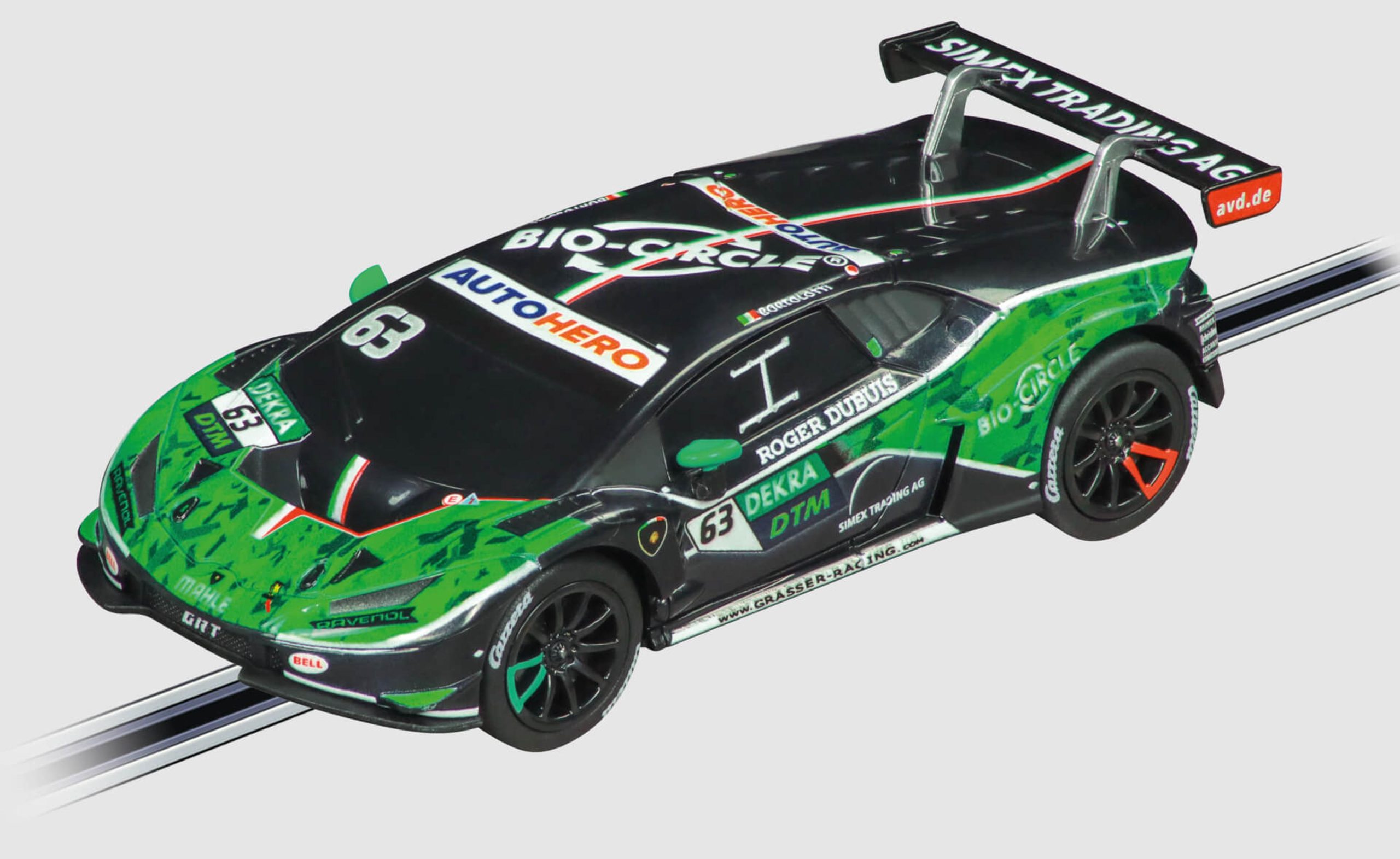 Lamborghini Huracan Mirko Bortolotti No.63 Slot Car